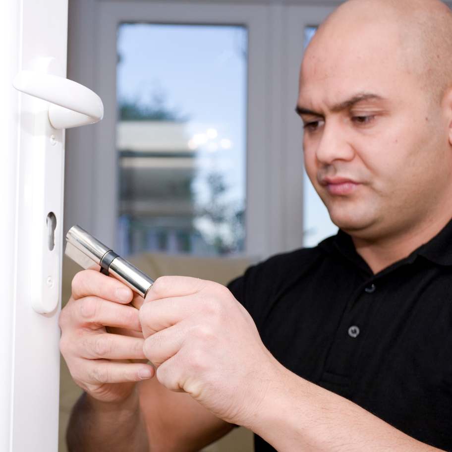 Technician providing Locksmith Services in Perth residence or business